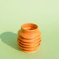 Folded Orange Vase